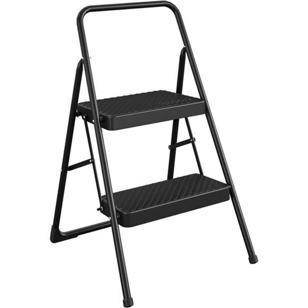 Lightweight Two Step House Step Stool for Easy Reaching and Cleaning - Non Slip